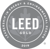 LEED Gold 2019 logo